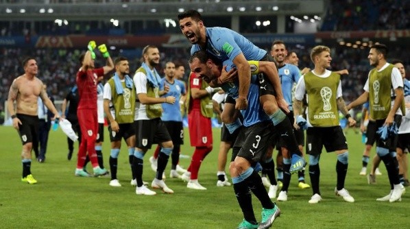 Suárez, Godín y una alegría interminable.