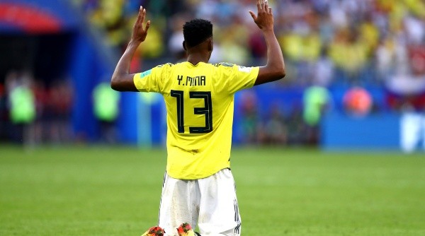 Yerry Mina se ganó el corazón de todo un país. 