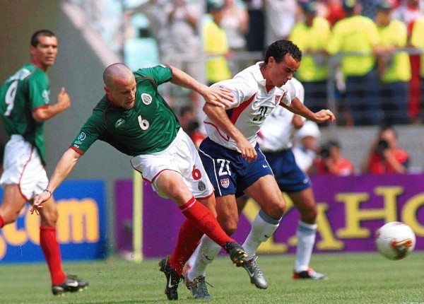 Estados Unidos eliminó a México en 2002 = Eliminado en cuartos de final por Alemania