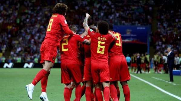 Todo Bélgica celebra el triunfo sobre el máximo candidato.