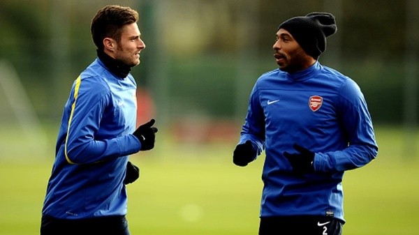 Jugaron juntos en el Arsenal. (Foto: Getty)