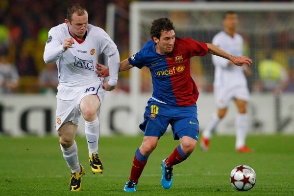 Rooney y Messi