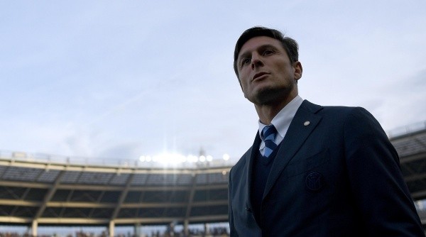 Javier Zanetti también fue apuntado por Maradona.
