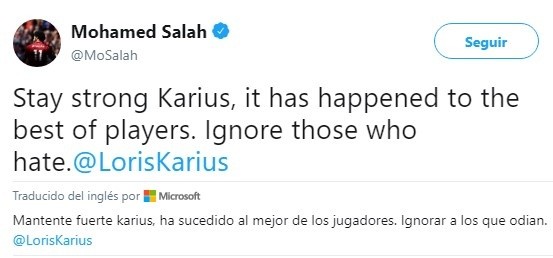 Salah Salio A Bancar A Karius Ignora A Los Que Critican Bolavip