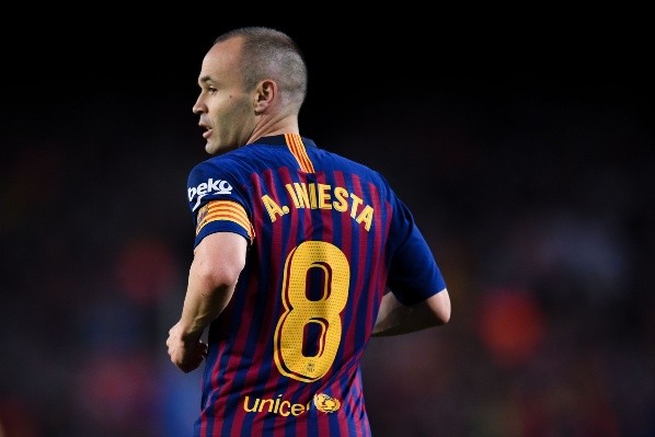 EN SU DESPEDIDA. El uniforme de Andrés Iniesta en su último partido con Barcelona (Foto: Getty).