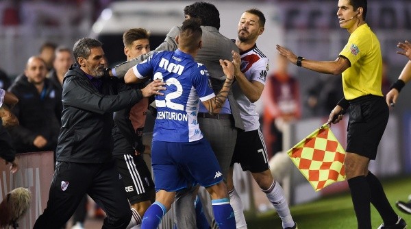 Escándalo de Ricardo Centurión ante River.