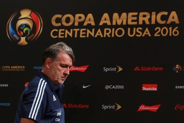 ADIÓS. La Copa América 2016 fue el último torneo de Martino con Argentina (Foto: Getty).