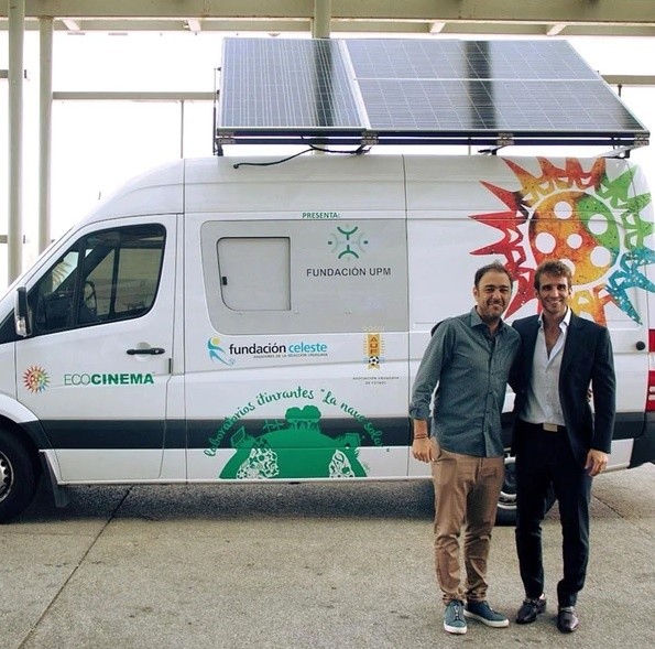 Iván Alonso junto a Álvaro Recoba.