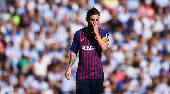 Lionel Messi no debe estar nada contento.