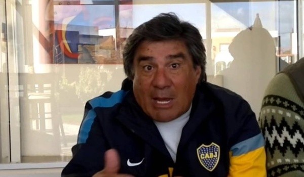 Hugo Perotti, ídolo de Boca.