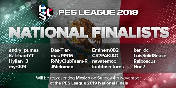 Finalistas de México