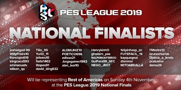 Finalistas del Resto de América