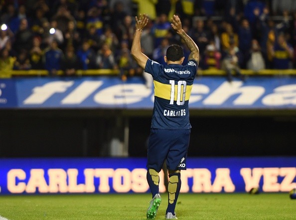 Tévez usó la 10 en su vuelta al Xeneize. (Getty)