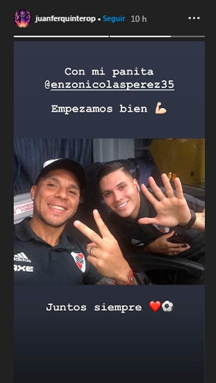 Instagram Juan Fernando Quintero