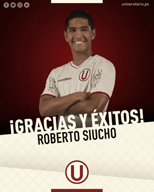 La imagen que Universitario le había armado a Siucho