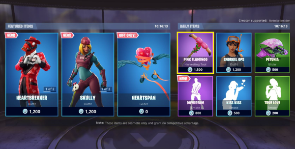 objetos nuevos de la tienda de fortnite - pico de llama de chocolate fortnite