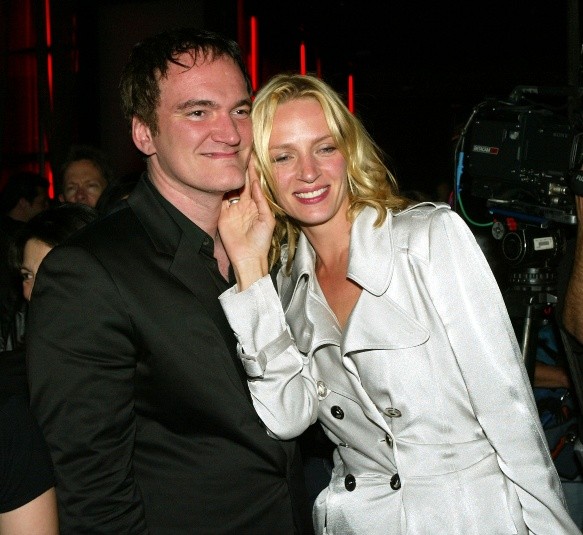 Quentin Tarantino y Uma Thurman, dos emblemas del cine