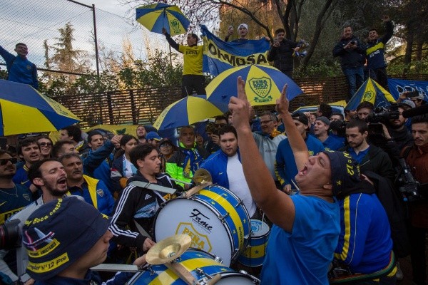 Boca llevó a sus hinchas a Madrid para la última final de Copa. (Getty)