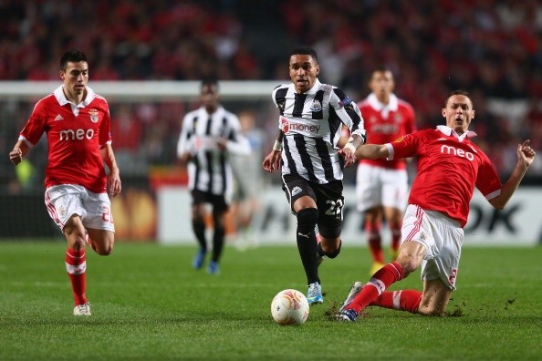 Gaitán y Matic, juntos en Benfica. (Getty)