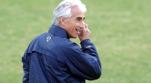 Benítez durante su etapa como entrenador.