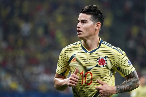James Rodríguez en la Selección Colombia. (Foto: Getty)