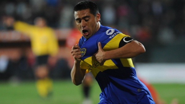 Riquelme, el máximo ídolo de Boca.