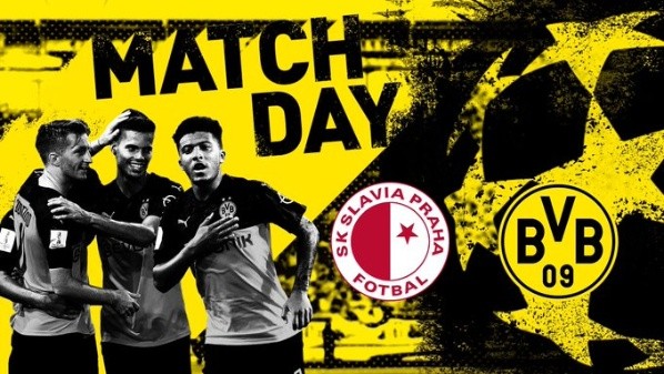 En VIVO: Slavia Praga Vs. Borussia Dortmund Por La Champions League