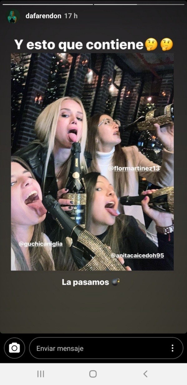 Foto: Instagram @dafarendon