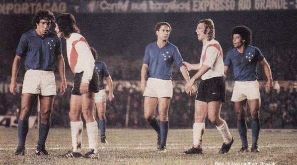 River vs. Cruzeiro, en la Libertadores 1976.