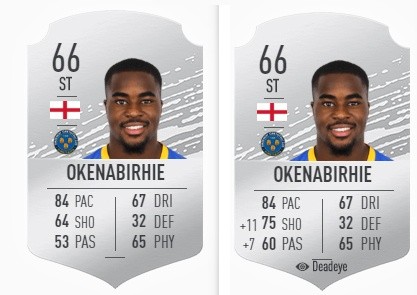 Okenabirhie sin Preciso (Izq.) /Okenabirhie con Preciso (Der.)