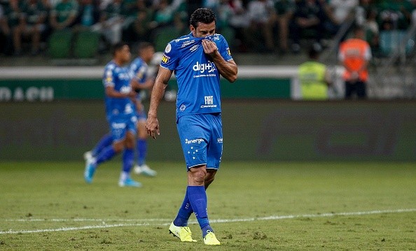 Fred, atacante e um dos líderes do Cruzeiro, não consegiu realizar uma boa temporada