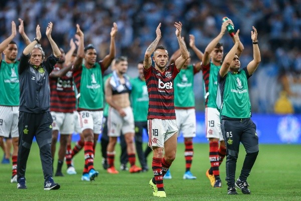 Flamengo levantou o troféu da Libertadores em 2019 (Foto: Getty Images)