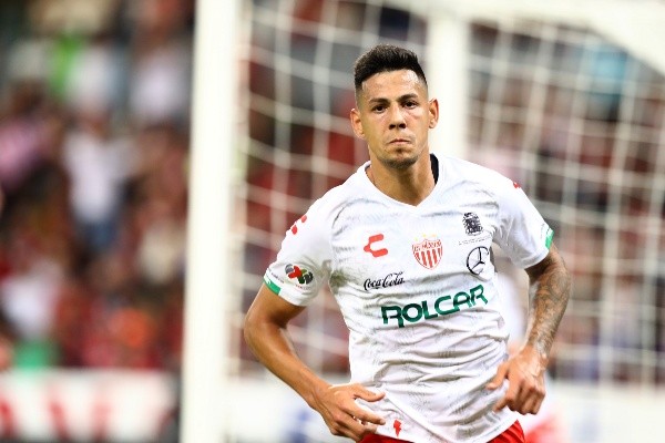 Una de las tantas celebraciones de Quiroga en el Apertura. Esta vez, ante Atlas.