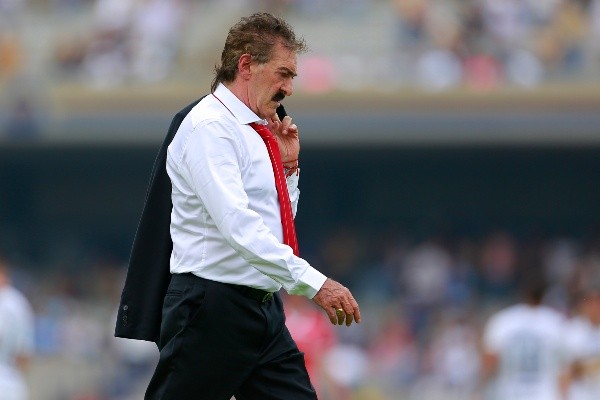 Ricardo La Volpe en su paso por Toluca en 2019 (Getty Images)