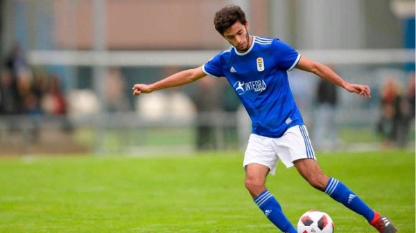Rodríguez sumó minutos en la Filial de Real Oviedo durante el 2019.