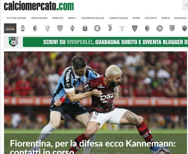 La información de 'Calcio Mercato'.