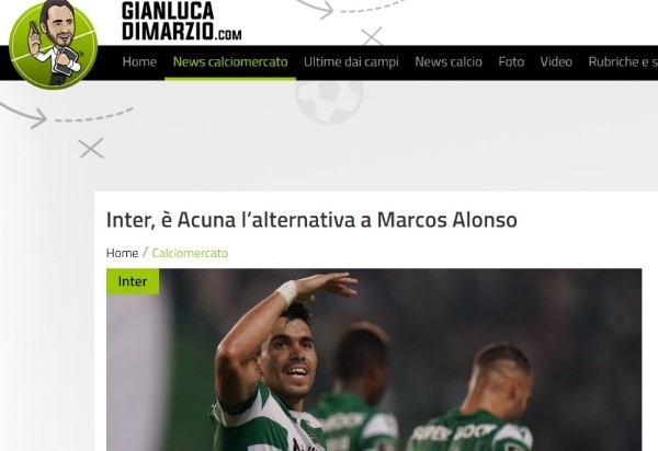 La información de Gianluca Di Marzio.