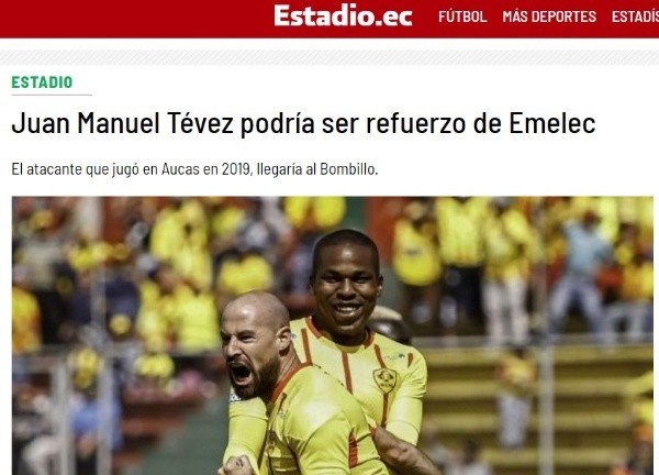 Así lo indicó 'Ecuavisa'.