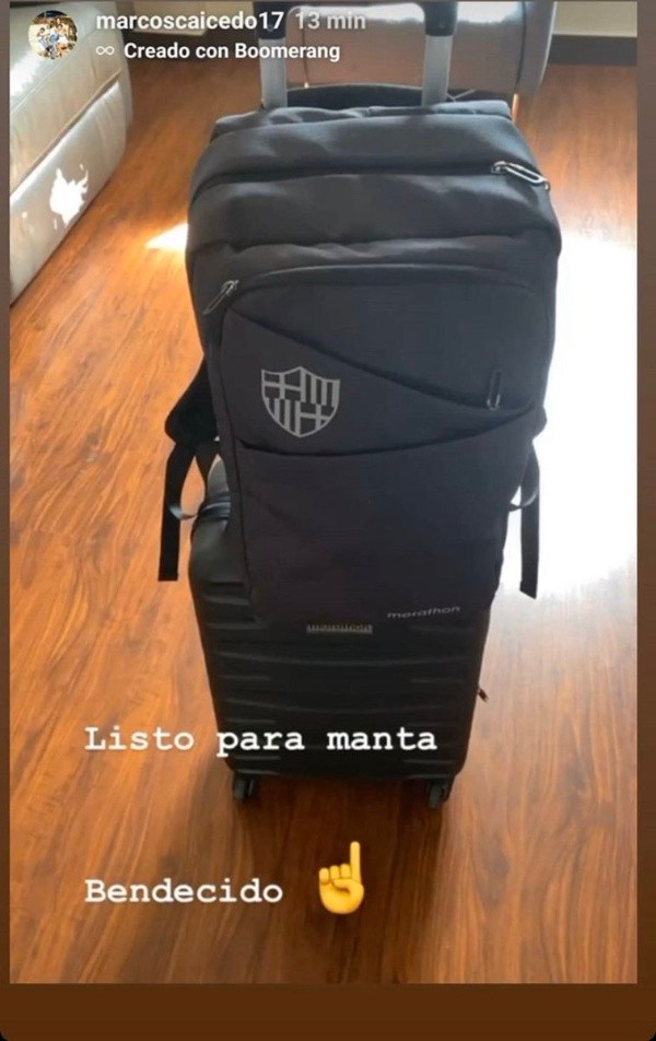 La historia de Marcos Caicedo.