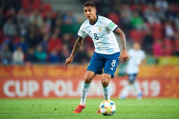 Almendra disputó el Mundial Sub-20 con la Selección Argentina. Disputó un partido.