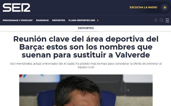 La información de 'Cadena SER'.