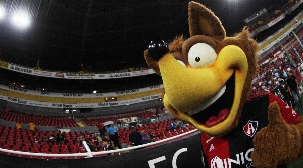 Lico posa para la foto en un partido de Liga MX.