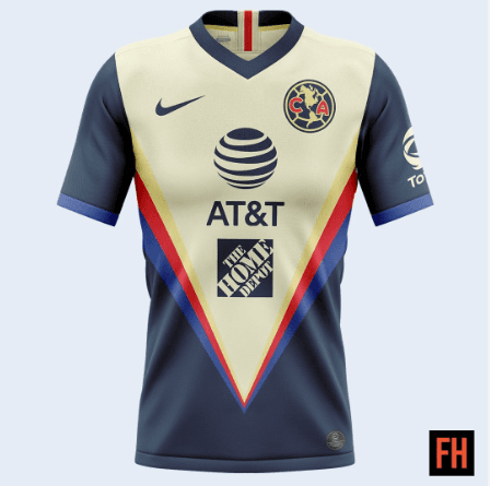 Filtran los uniformes que utilizará América en el Apertura 2020 - Futbol RF