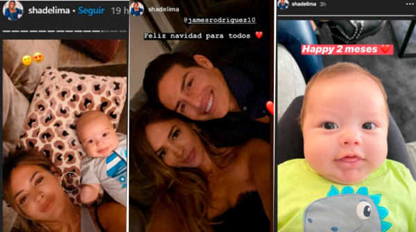 Las fotos que subió Shannon sobre su relación con James