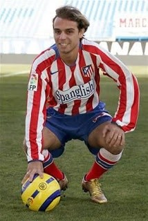 Núñez en su etapa con el Atlético de Madrid