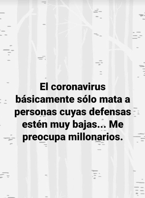 Meme sobre Millonarios