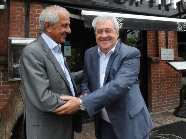 Los presidentes de River y Boca buscan mantener una buena relación