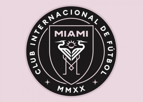 El escudo original de Inter Miami.