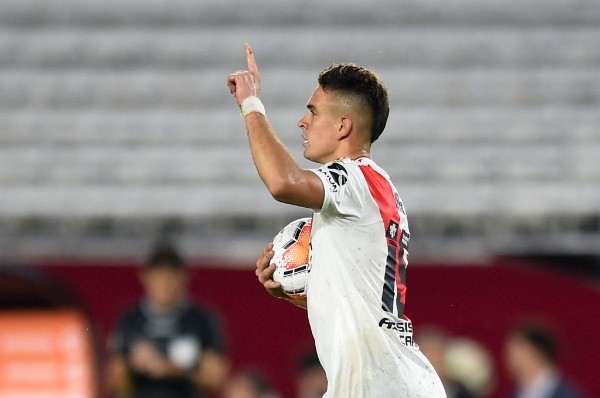 Rafael Borré disfruta de un gran presente en River. (Foto: Getty)