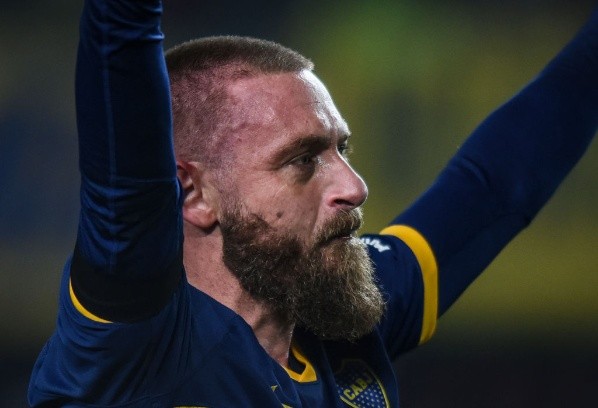 De Rossi llegó a salir campeón en Boca. (Getty)